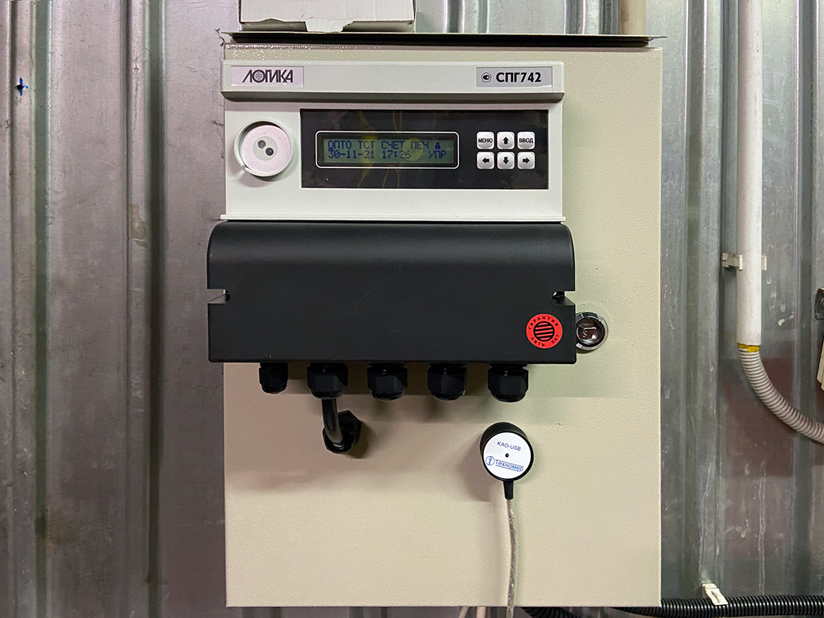 Корректор объема газа
